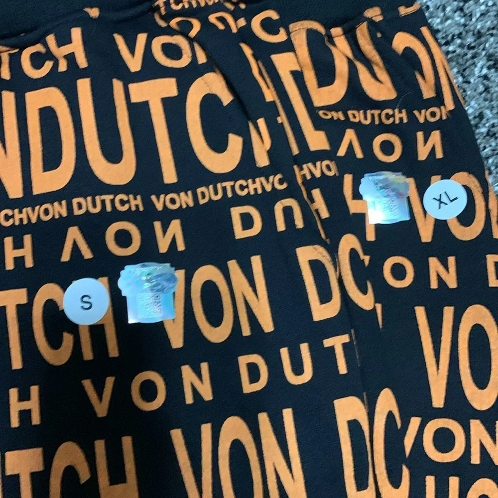 Von Dutch Logo Sweatpants
